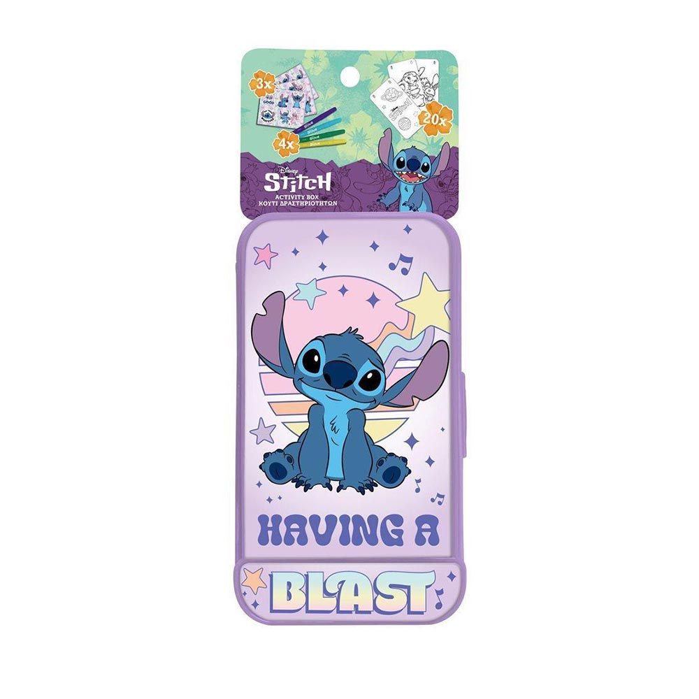 Κουτί Δραστηριοτήτων Disney Stitch 28x2x10εκ. 564925 Must - 106867