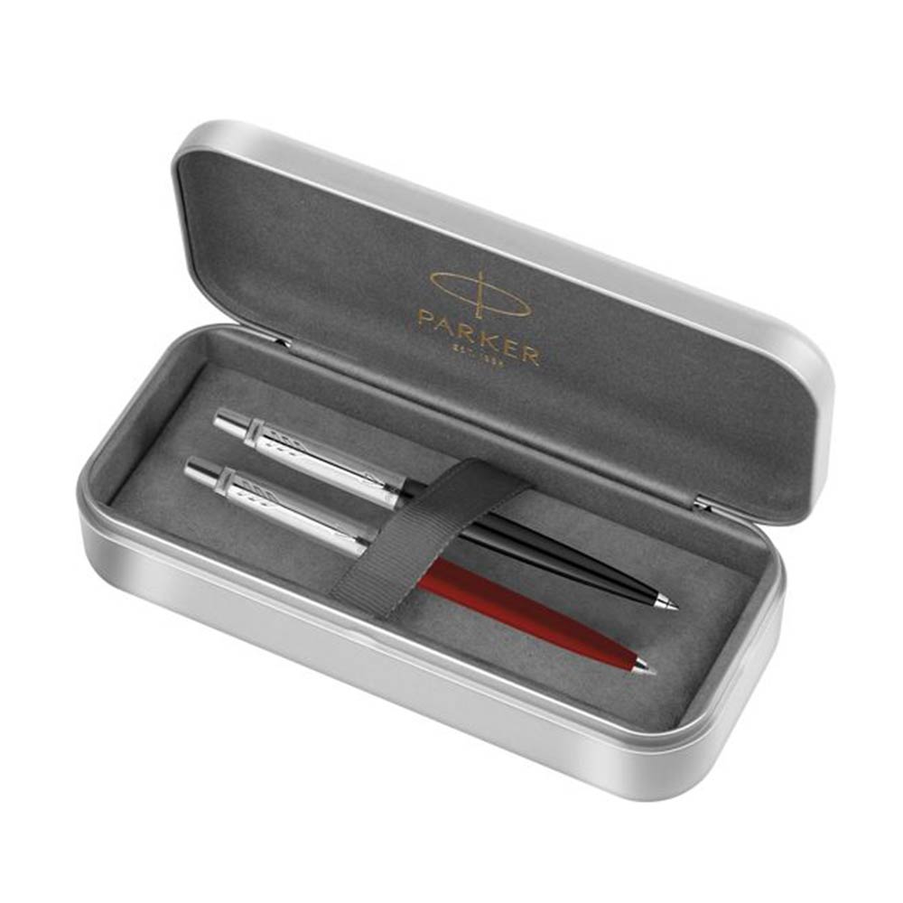 Σετ με 2 Στυλό Jotter Original Black - Red Ballpen 1171.6725.01 Parker - 90331