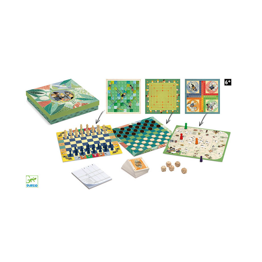 Επιτραπέζιο 20 Κλασικά Παιχνίδια 05219 Djeco - 1