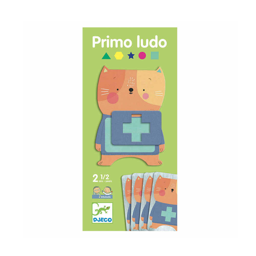 Εκπαιδευτικό Επιτραπέζιο Σχήματα - Primo Ludo 08368 Djeco - 66276