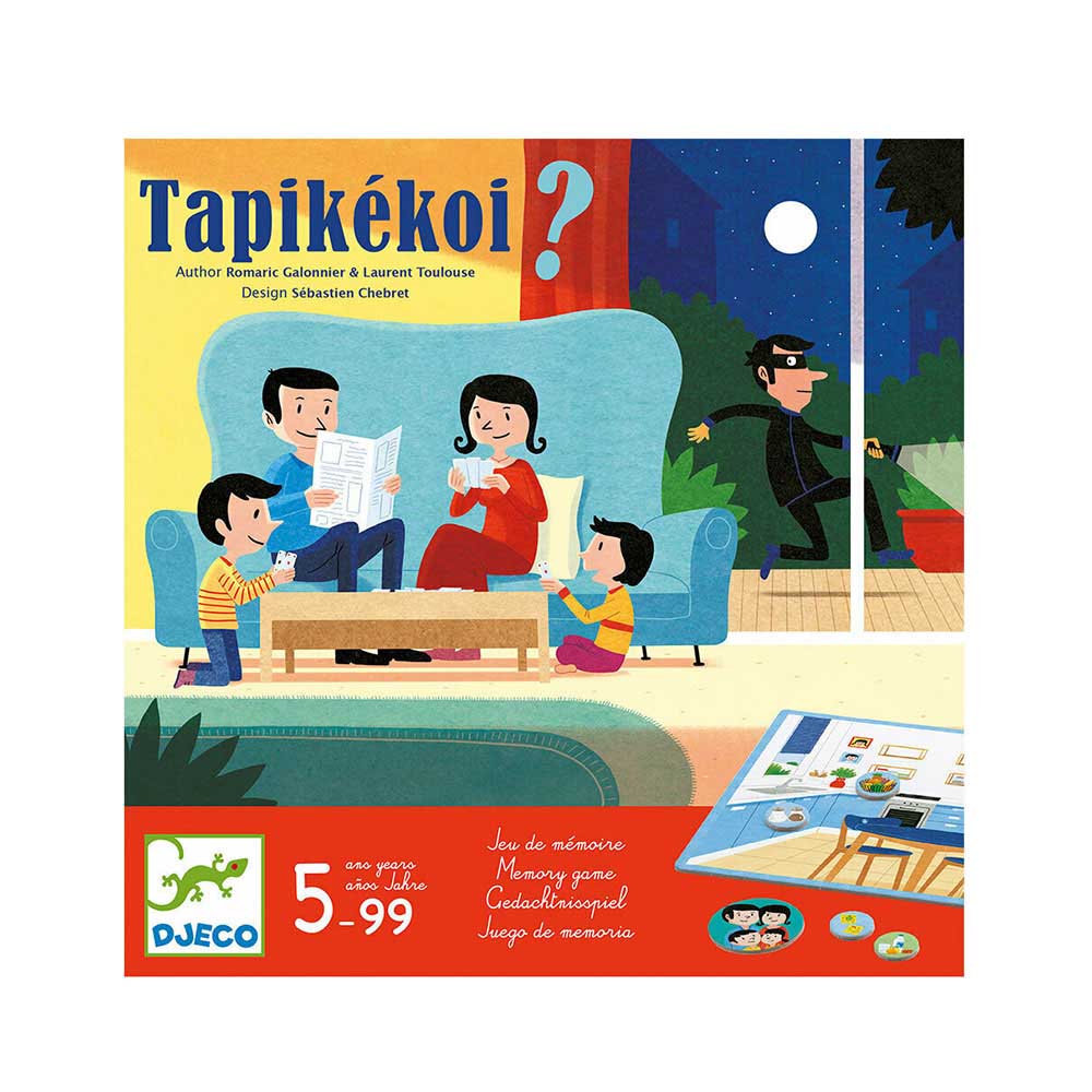Επιτραπέζιο Μνήμης Tapikekoi 08542 Djeco - 66297