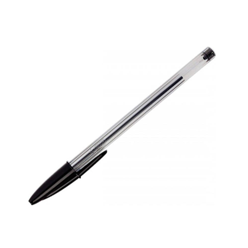 Στυλό Cristal Ballpoint 0.1mm με Μαύρο Μελάνι BIC - 1