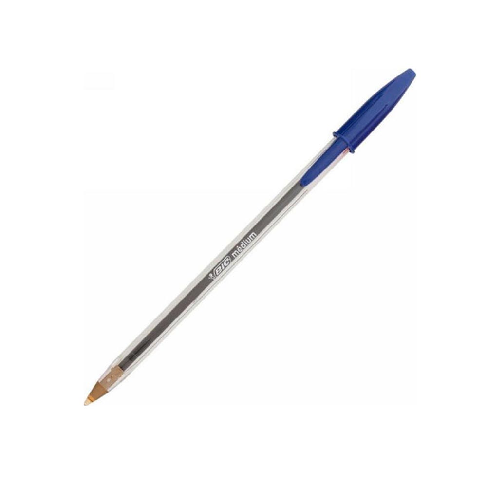 Στυλό Cristal Ballpoint 0.1mm με Μπλε Μελάνι BIC - 122677
