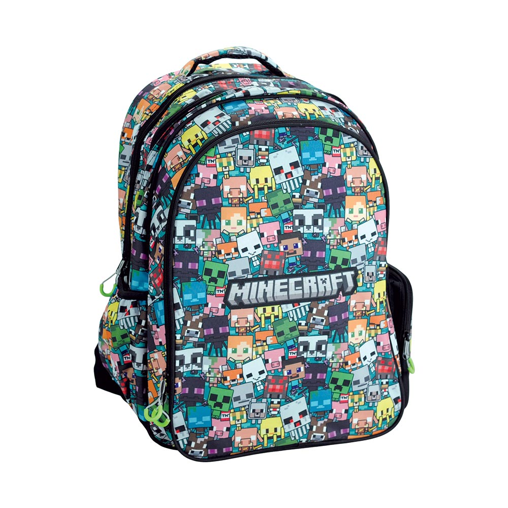 Τσάντα Πλάτης Δημοτικού Minecraft Chibi 316-04031 Gim - 118815
