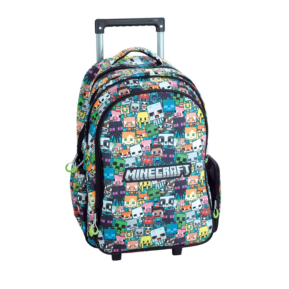 Τσάντα Τρόλεϊ Δημοτικού Minecraft Chibi 316-04074 Gim - 118825