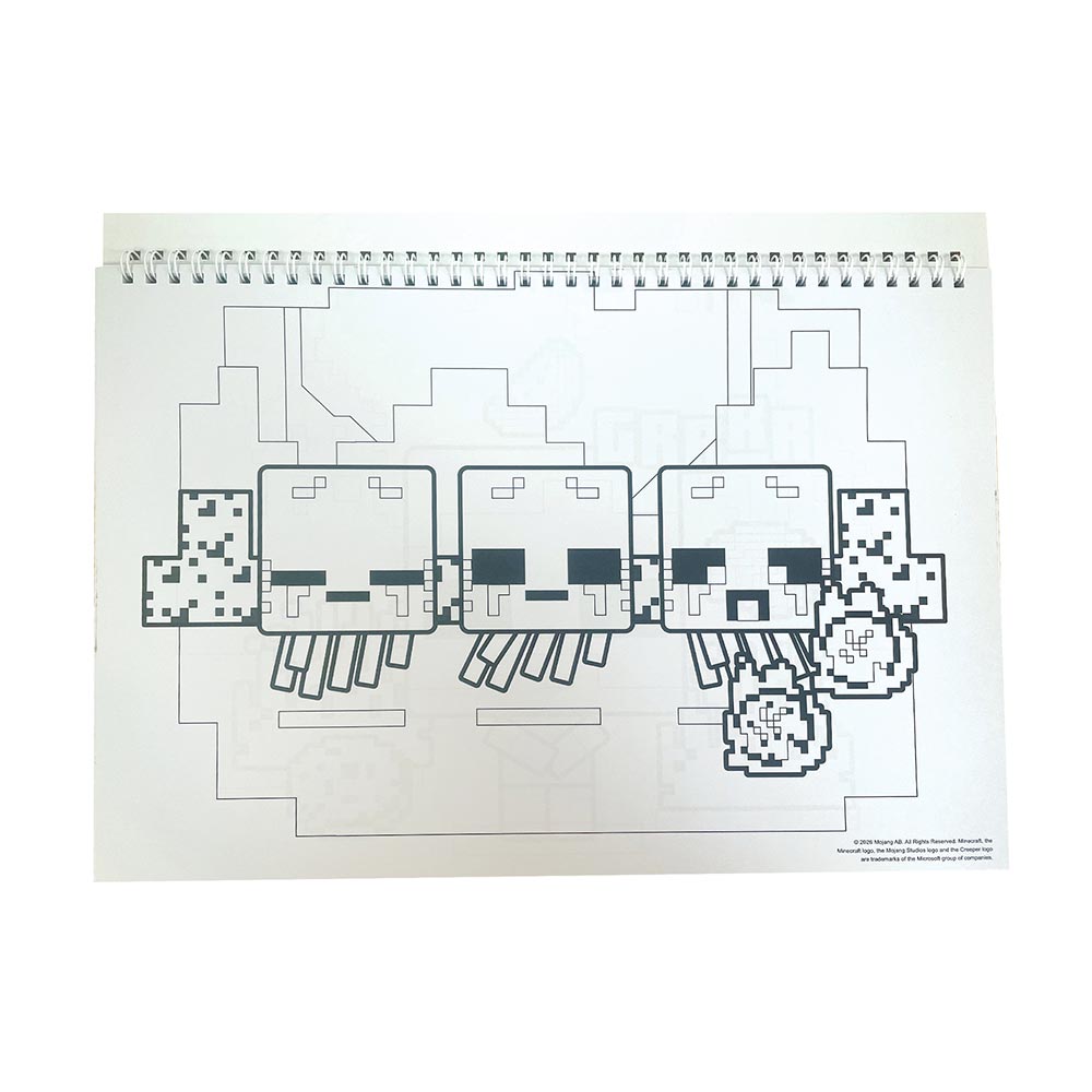 Μπλοκ Ζωγραφικής Minecraft 23x33 40Φ 316-04416 Gim - 3