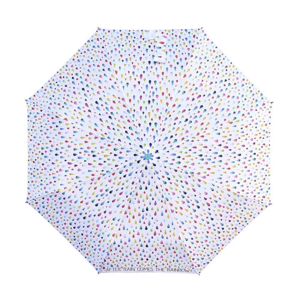 Ομπρέλα Σπαστή After Rain Comes Rainbow UMB0001 Legami - 1