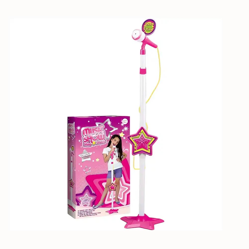 Μικρόφωνο Μπαταρίας Music Show Mini Stars 66131 Doly Toys - 93829