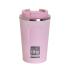 Θερμός Ανοξείδωτος Coffee Cup Rose Pink 370ml Ecolife - 0