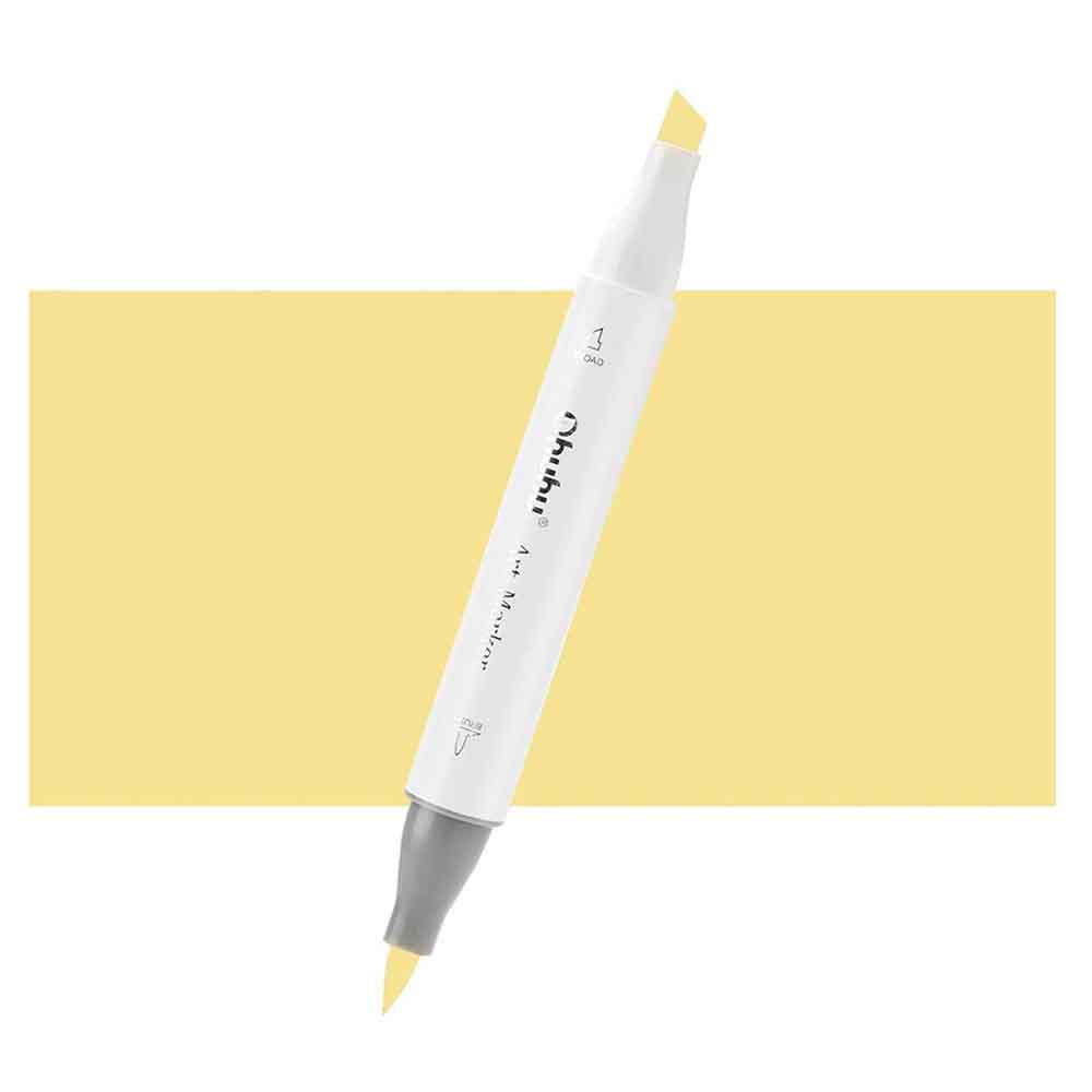 Μαρκαδόρος Αλκοόλης Με Διπλή Μύτη Summer Lemon Y050 Honolulu Ohuhu - 106390
