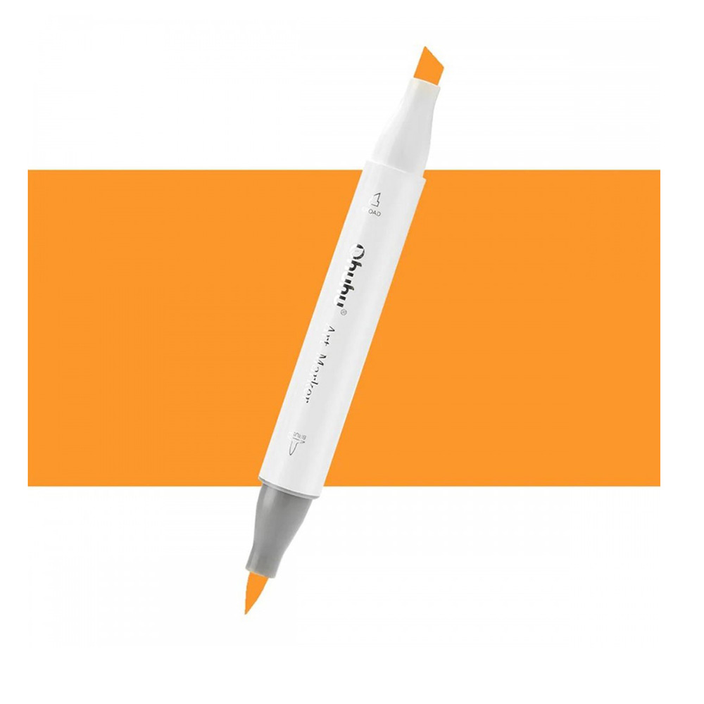 Μαρκαδόρος Αλκοόλης Με Διπλή Μύτη Chrome Orange YR170 Honolulu Ohuhu - 106408