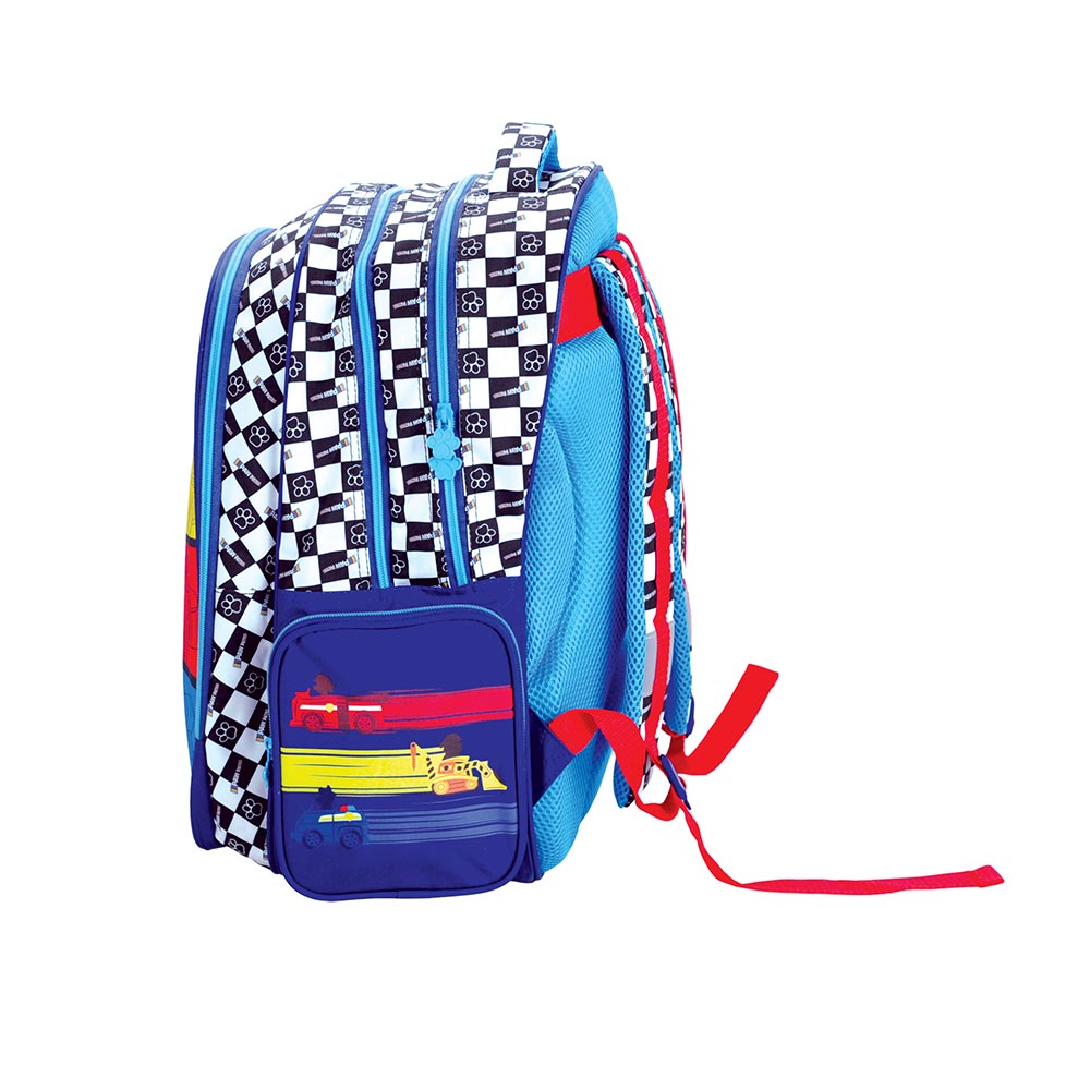 Τσάντα Πλάτης Δημοτικού Paw Patrol Racing 334-68031 Gim - 3