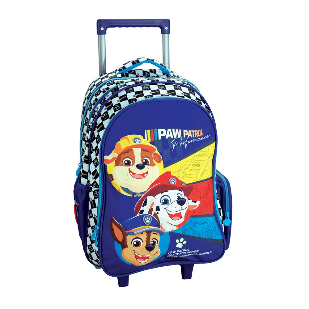 Τσάντα Τρόλεϊ Δημοτικού Paw Patrol Racing 334-68074 Gim - 117710