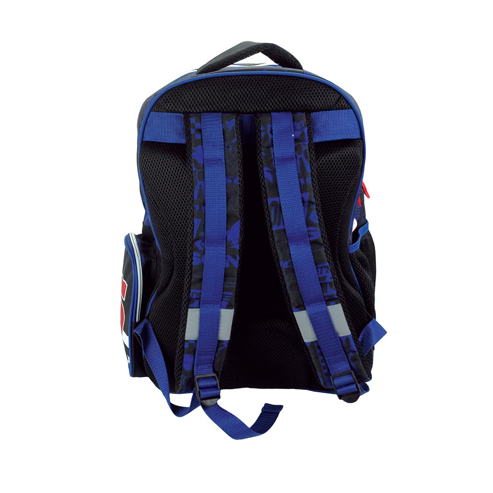 Τσάντα Πλάτης Δημοτικού Sonic Classic 334-89031 Gim - 3