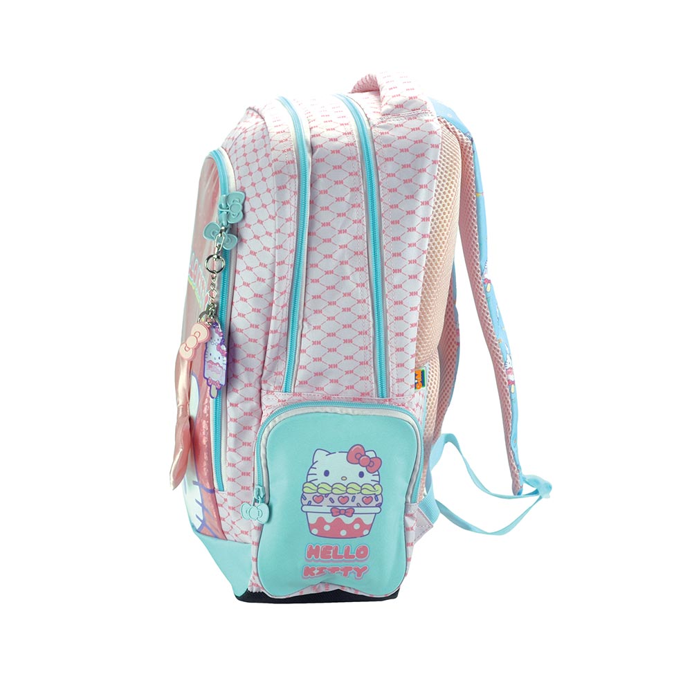 Τσάντα Πλάτης Δημοτικού Hello Kitty Cupcake 335-77031 Gim - 1