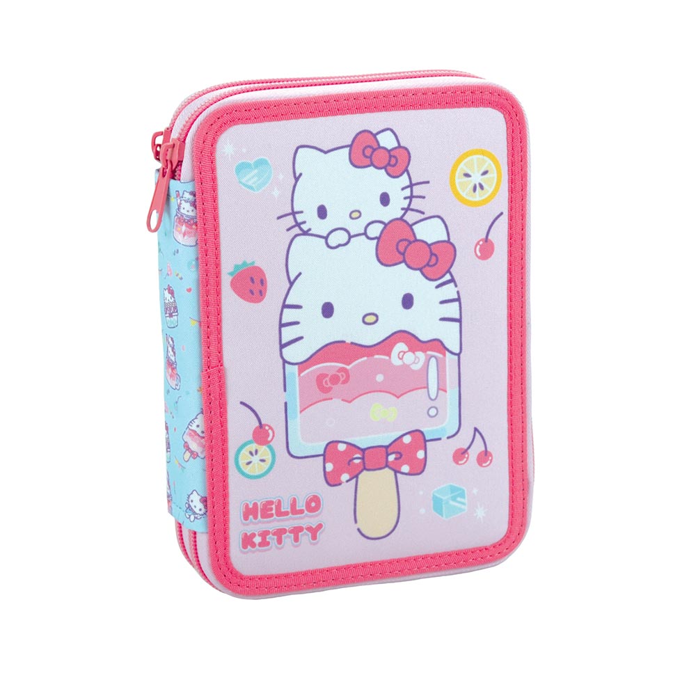 Κασετίνα Διπλή Γεμάτη Hello Kitty Cupcake 335-77100 Gim - 119895