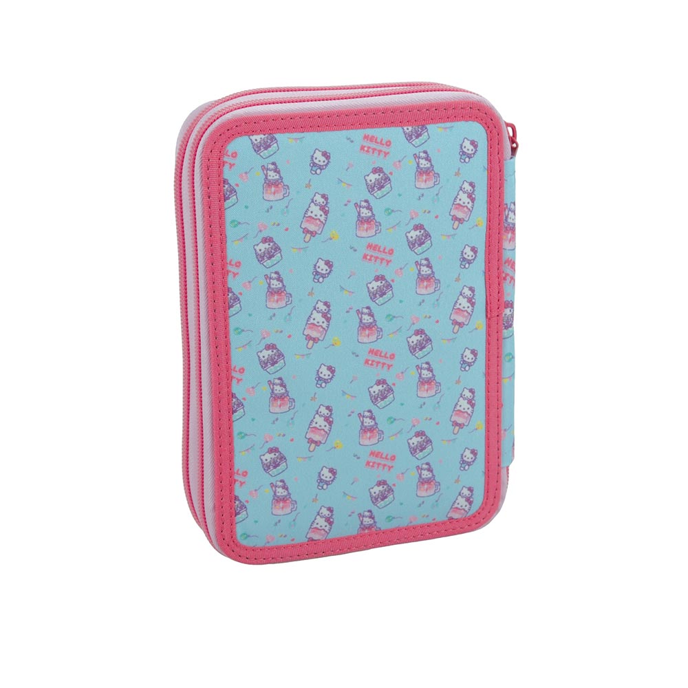 Κασετίνα Διπλή Γεμάτη Hello Kitty Cupcake 335-77100 Gim - 1