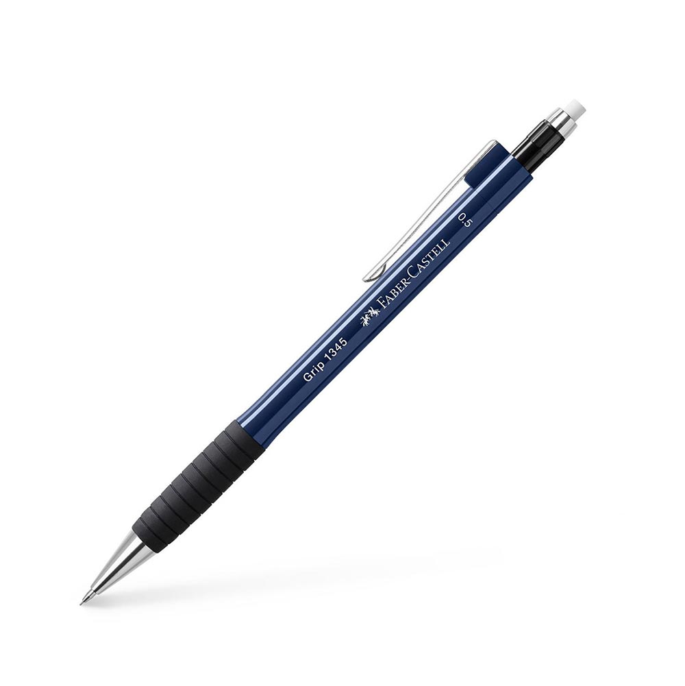Μηχανικό Μολύβι Grip 5mm Μεταλλικό Μπλε 134551 Faber Castell - 106180