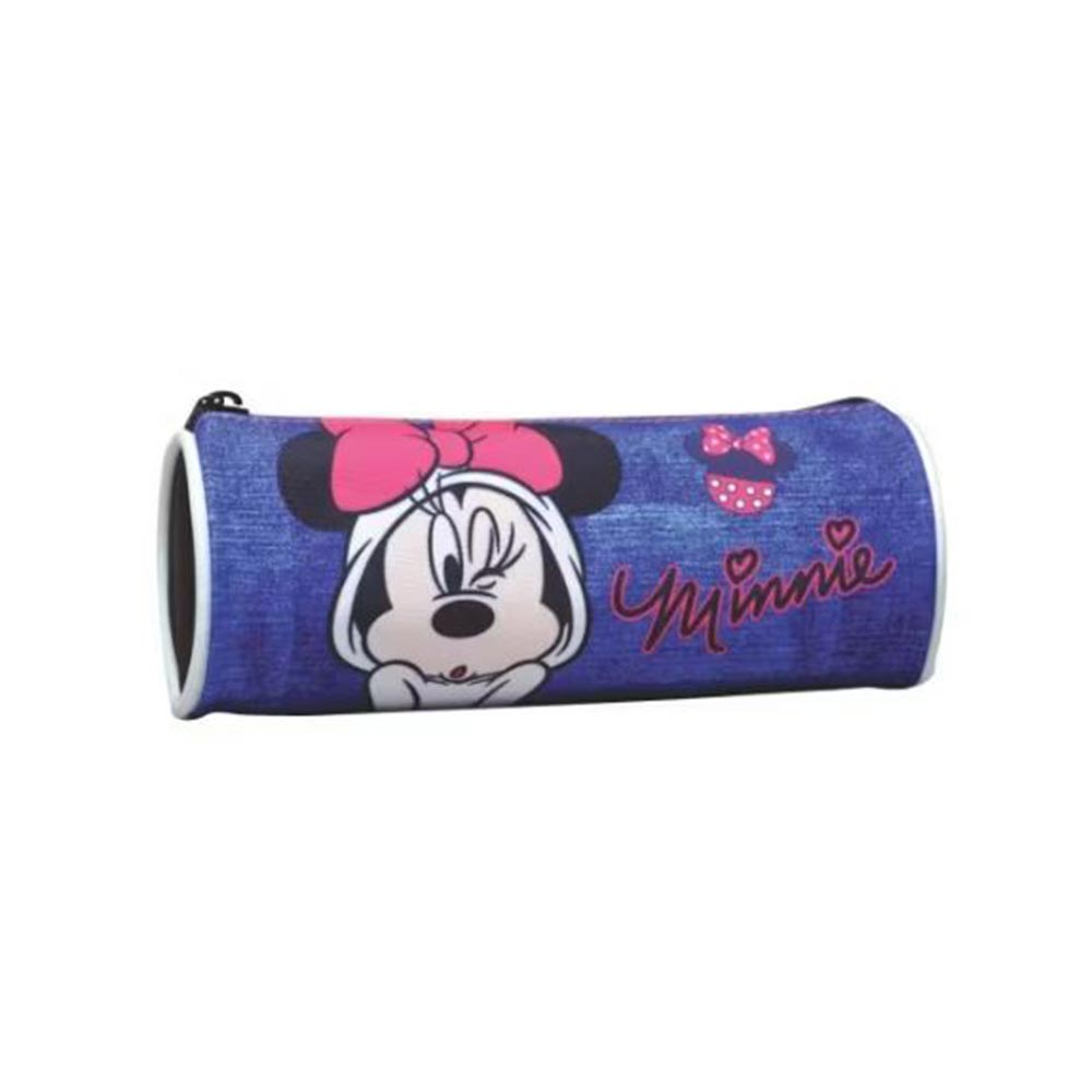 Κασετίνα Βαρελάκι Minnie Denim 340-65140 Gim
