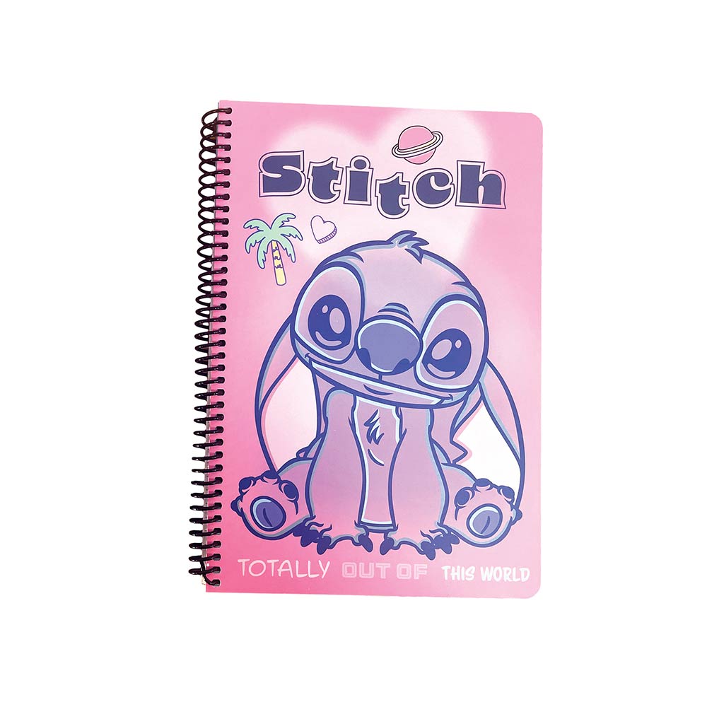 Τετράδιο Σπιράλ Ριγέ 17x25 2Θ 70Φ Stitch 342-03402 Gim - 123626