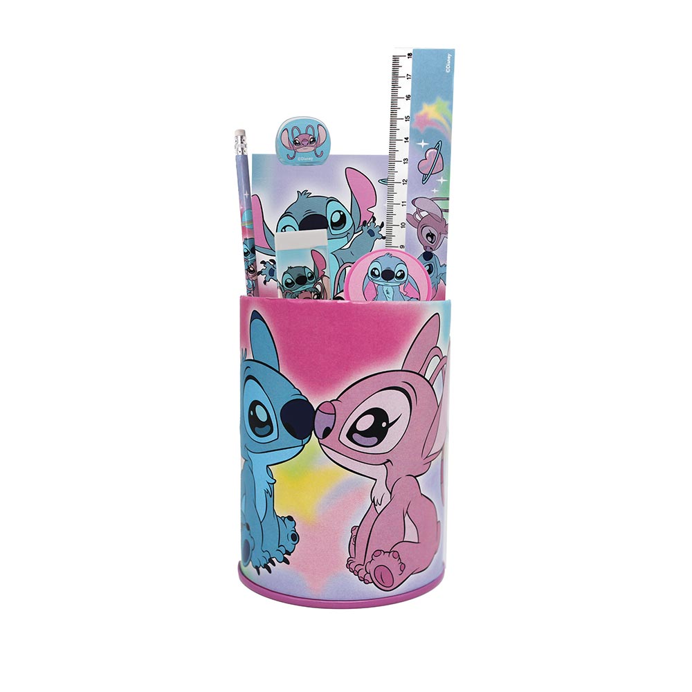 Σχολικό Σετ Γραφικής Ύλης με Μολυβοθήκη Lilo & Stitch 342-03884 Gim - 121646