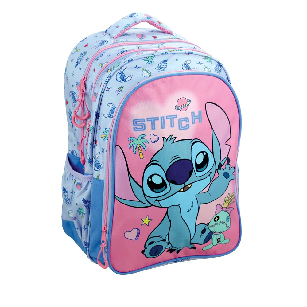 Τσάντα Πλάτης Δημοτικού Stitch Scrapbook 342-04031 Gim - 118860