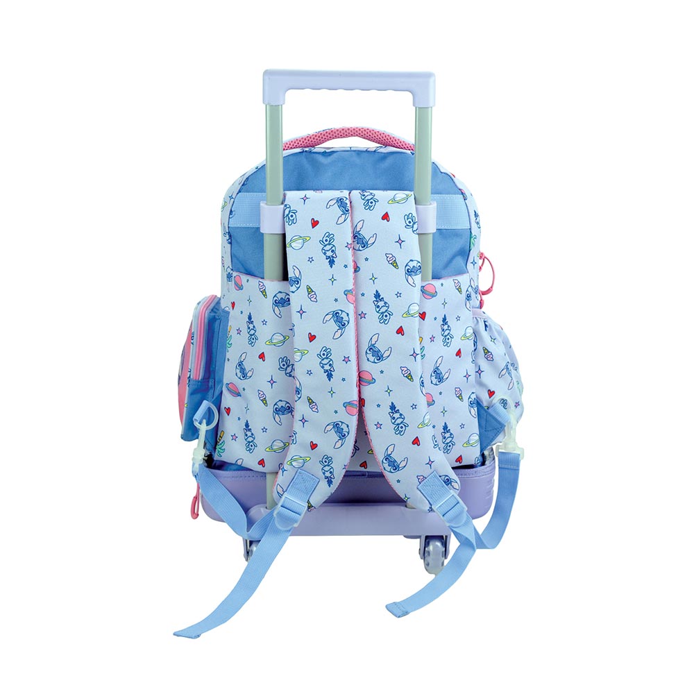 Τσάντα με Αποσπώμενο Τρόλεϊ Δημοτικού Stitch Scrapbook 342-04079 Gim - 2