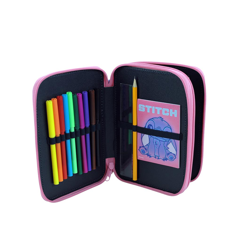 Κασετίνα Διπλή Γεμάτη Stitch Scrapbook 342-04100 Gim - 2