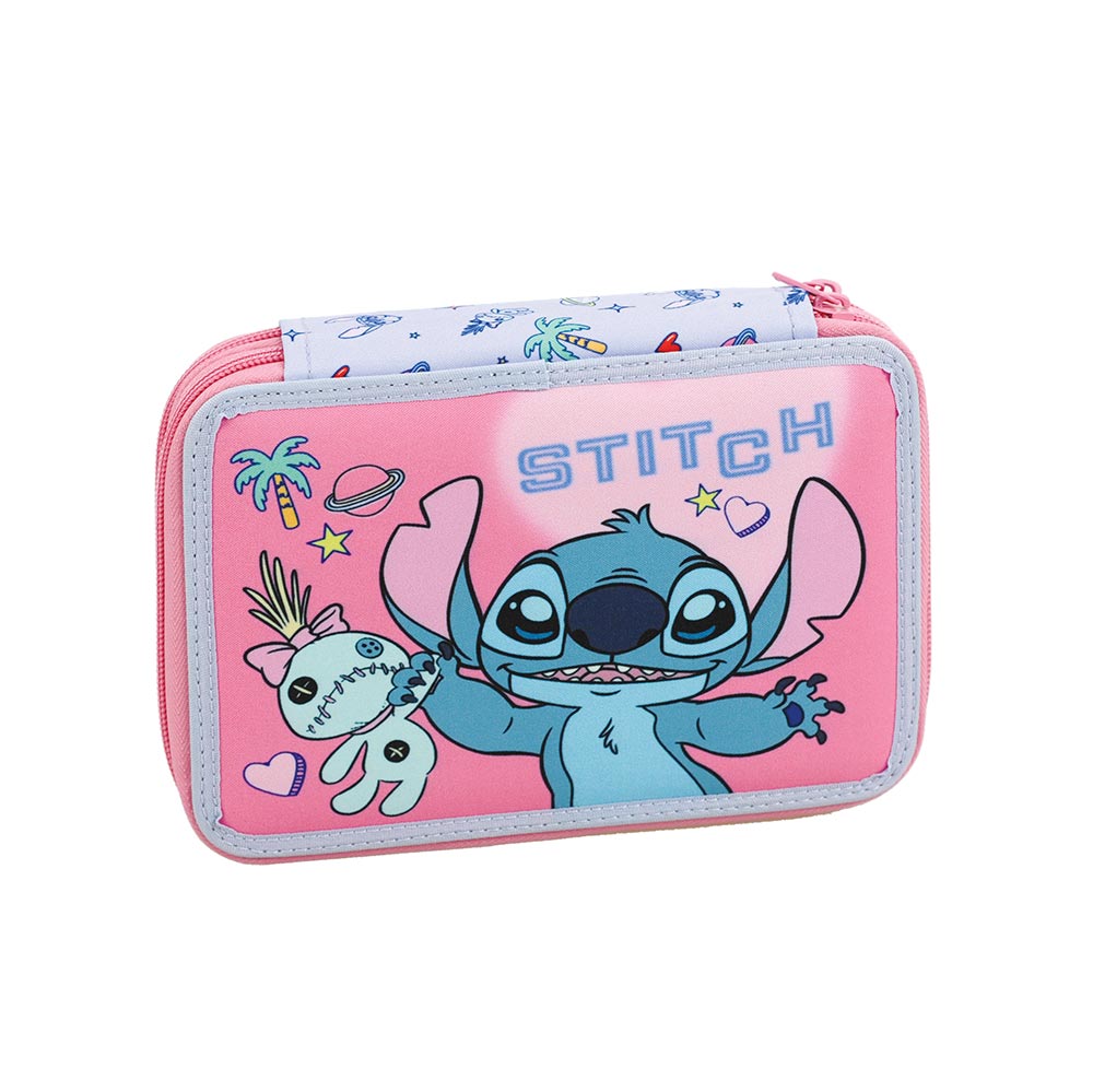Κασετίνα Διπλή Γεμάτη Stitch Scrapbook 342-04100 Gim - 117868