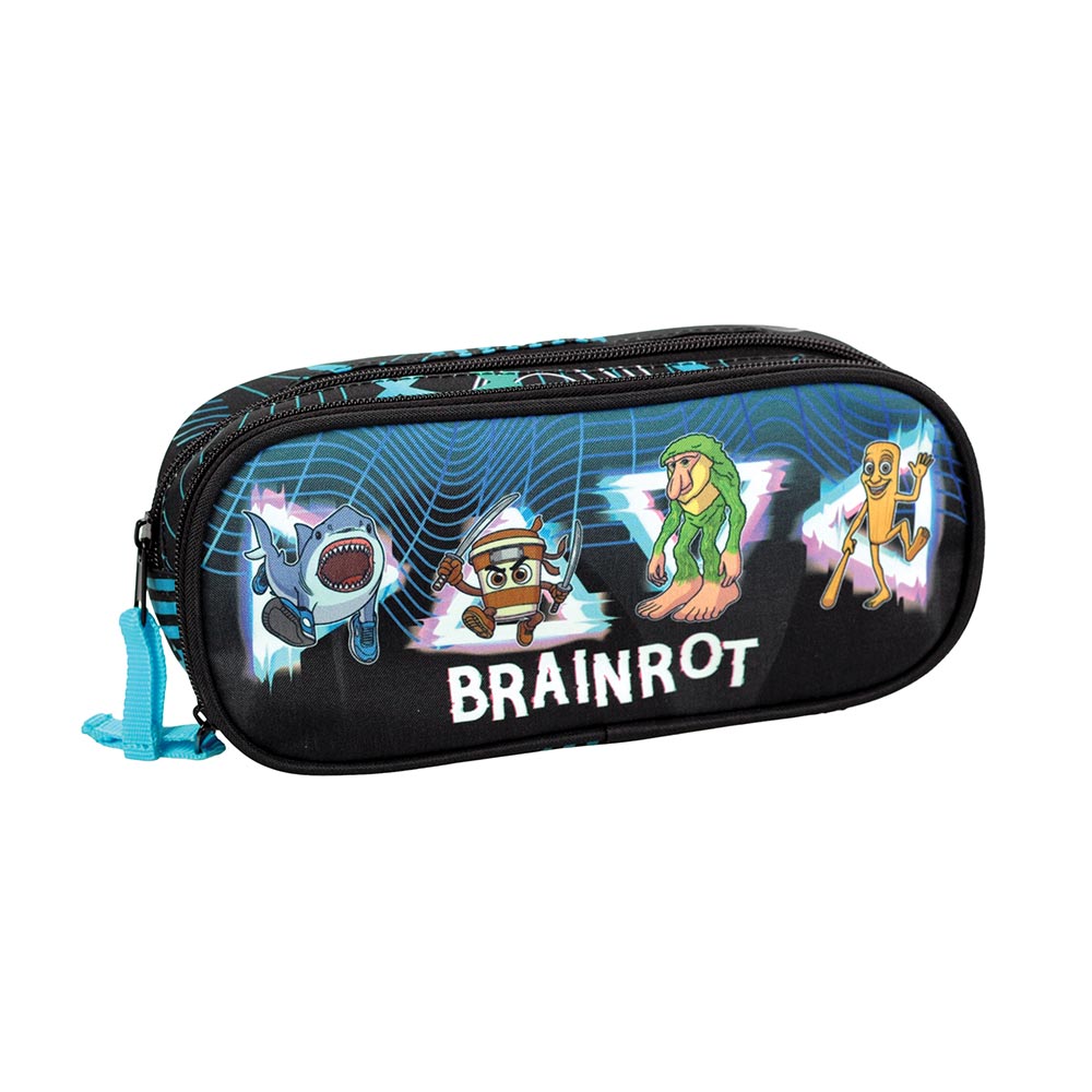 Κασετίνα Βαρελάκι Οβάλ Tokido Brainrot 343-10144 Gim - 119169