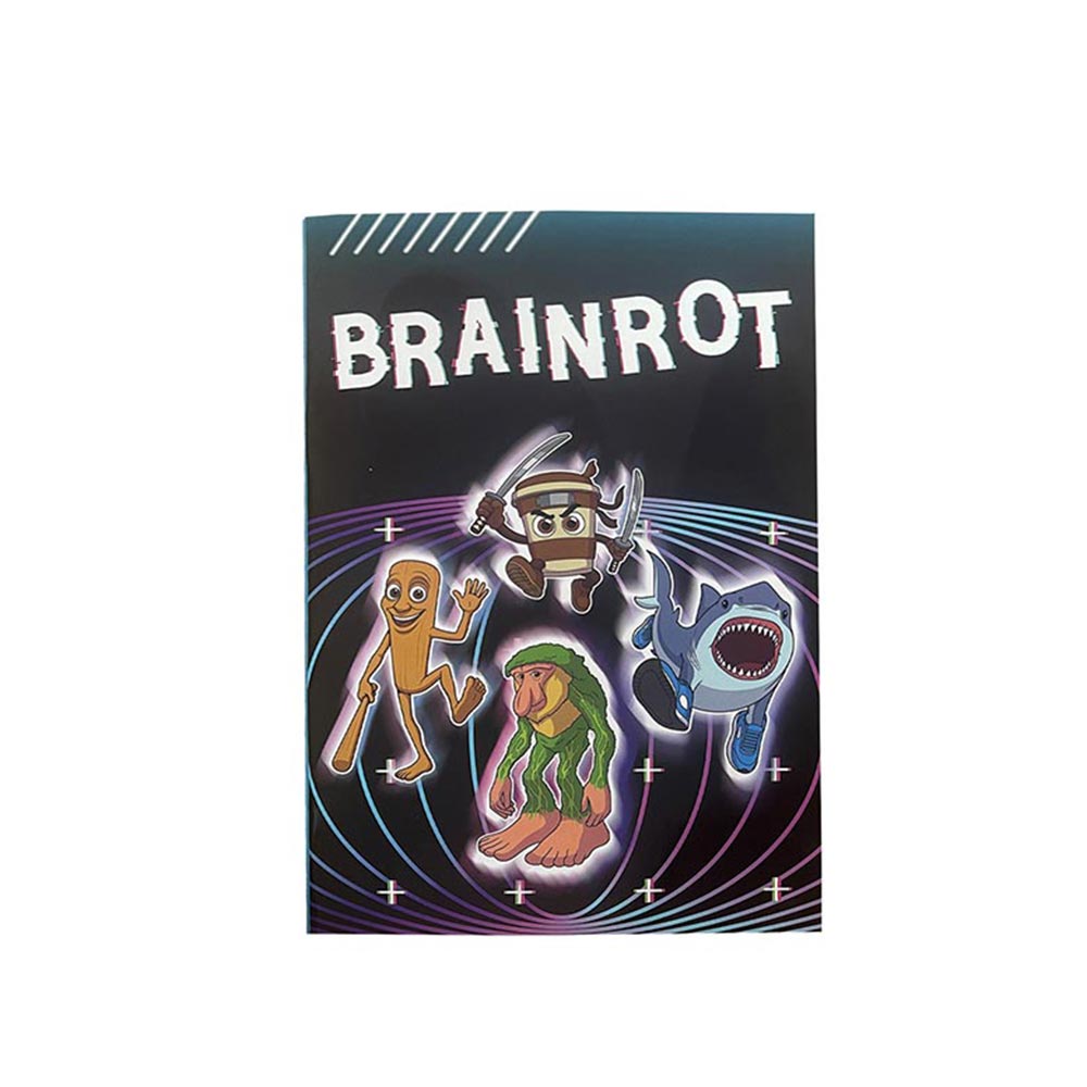 Τετράδιο Ριγέ Β5 Toikido Brainrot 343-10400 Gim  - 121650