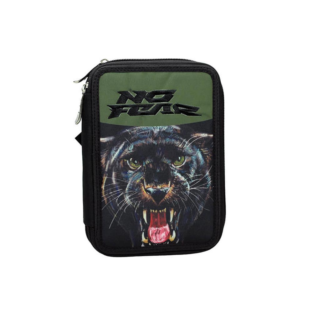Κασετίνα Γεμάτη Διπλή  Forest Puma 348-44100 No Fear - 105355