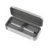 Στυλό Ρ Vector Stainless Steel CT Rollerball+Tin Box 1161.1142.08 Parker-0