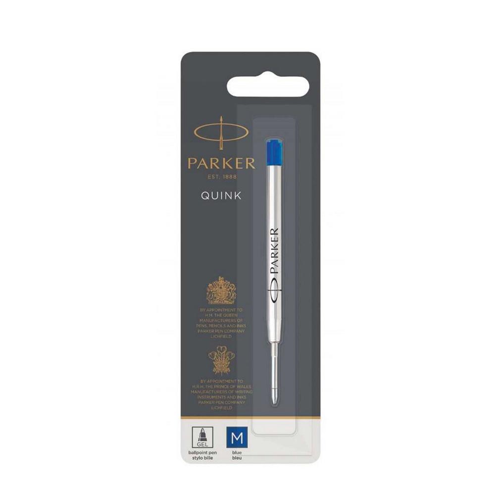 Ανταλλακτικό Μελάνι για Στυλό Quinkflow Ballpoint M Μπλε Parker - 125046
