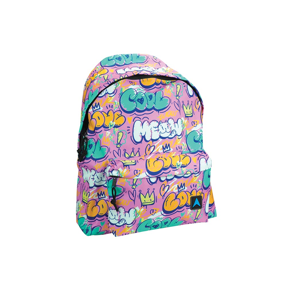 Τσάντα Πλάτης Οβάλ Meow 357-00033 Back Me Up - 119215