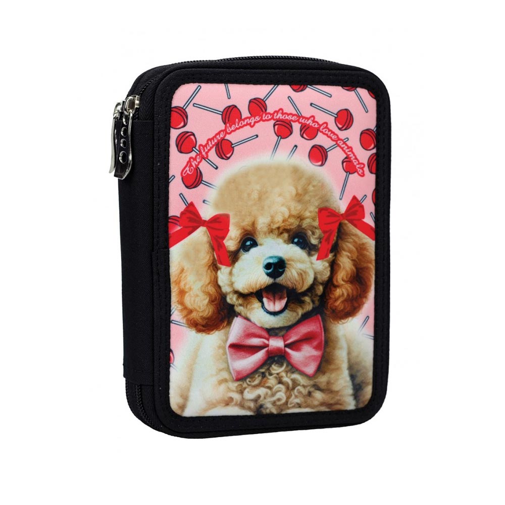 Κασετίνα Διπλή Γεμάτη Love Poodle 357-21100 Back Me Up - 103362