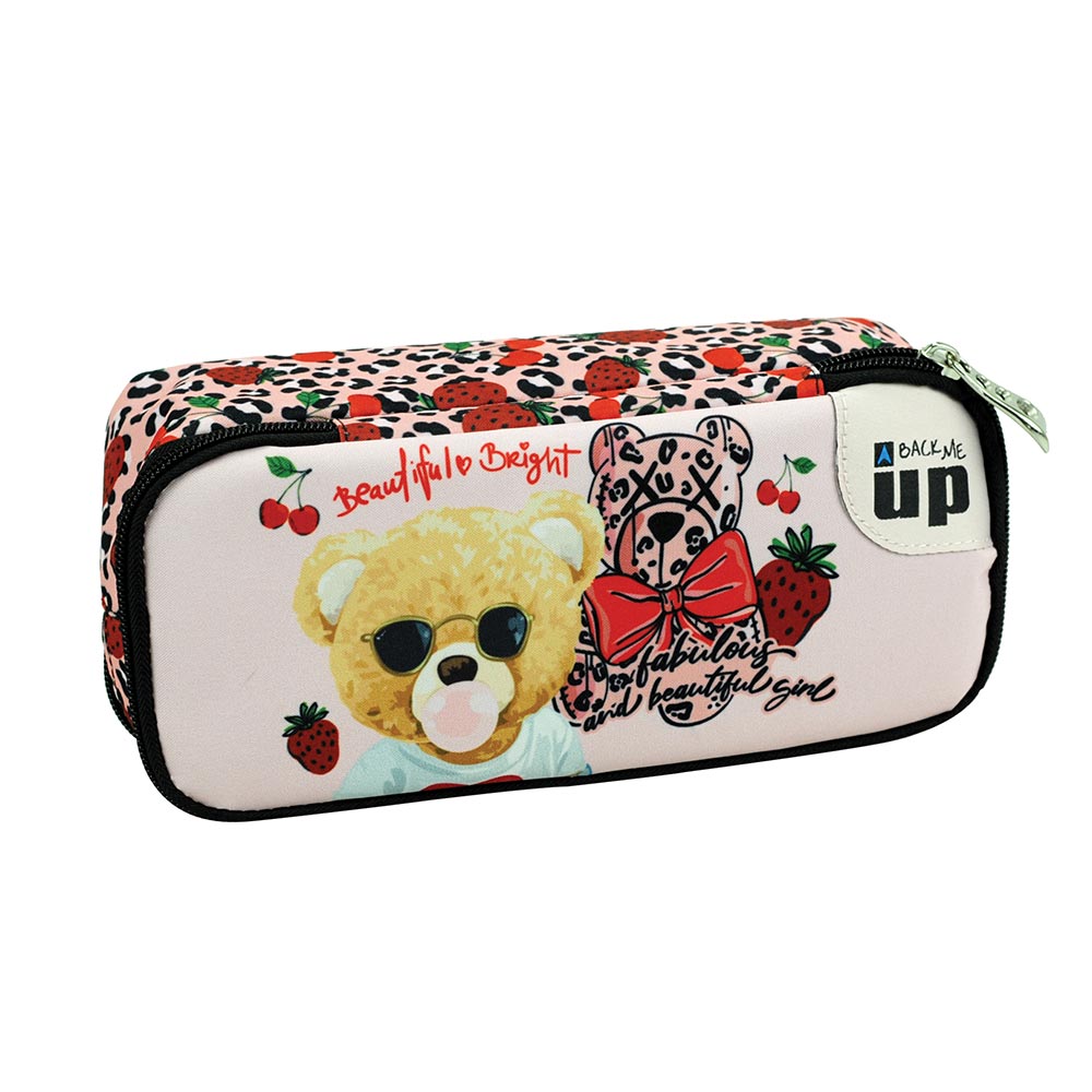 Κασετίνα Βαρελάκι Fasion Bear 357-35141 Back Me Up - 122390