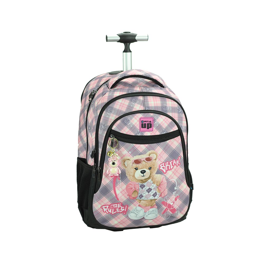 Τσάντα Τρόλεϊ Δημοτικού Scotch Bear 357-43074 Back Me Up - 121676