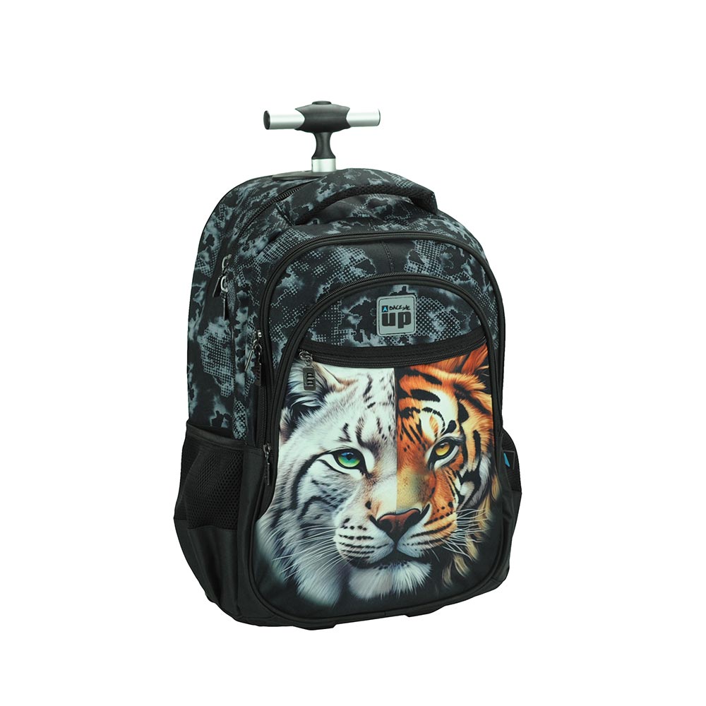 Τσάντα Τρόλεϊ Δημοτικού Wild Cats 357-47074 Back Me Up - 121724