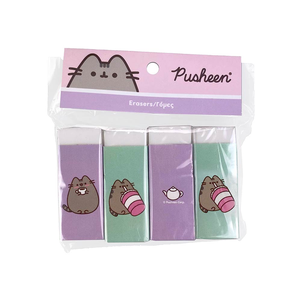 Σετ 4 Γόμες Pusheen the Cat Candy Shop 361-02012 Back Me Up - 123370