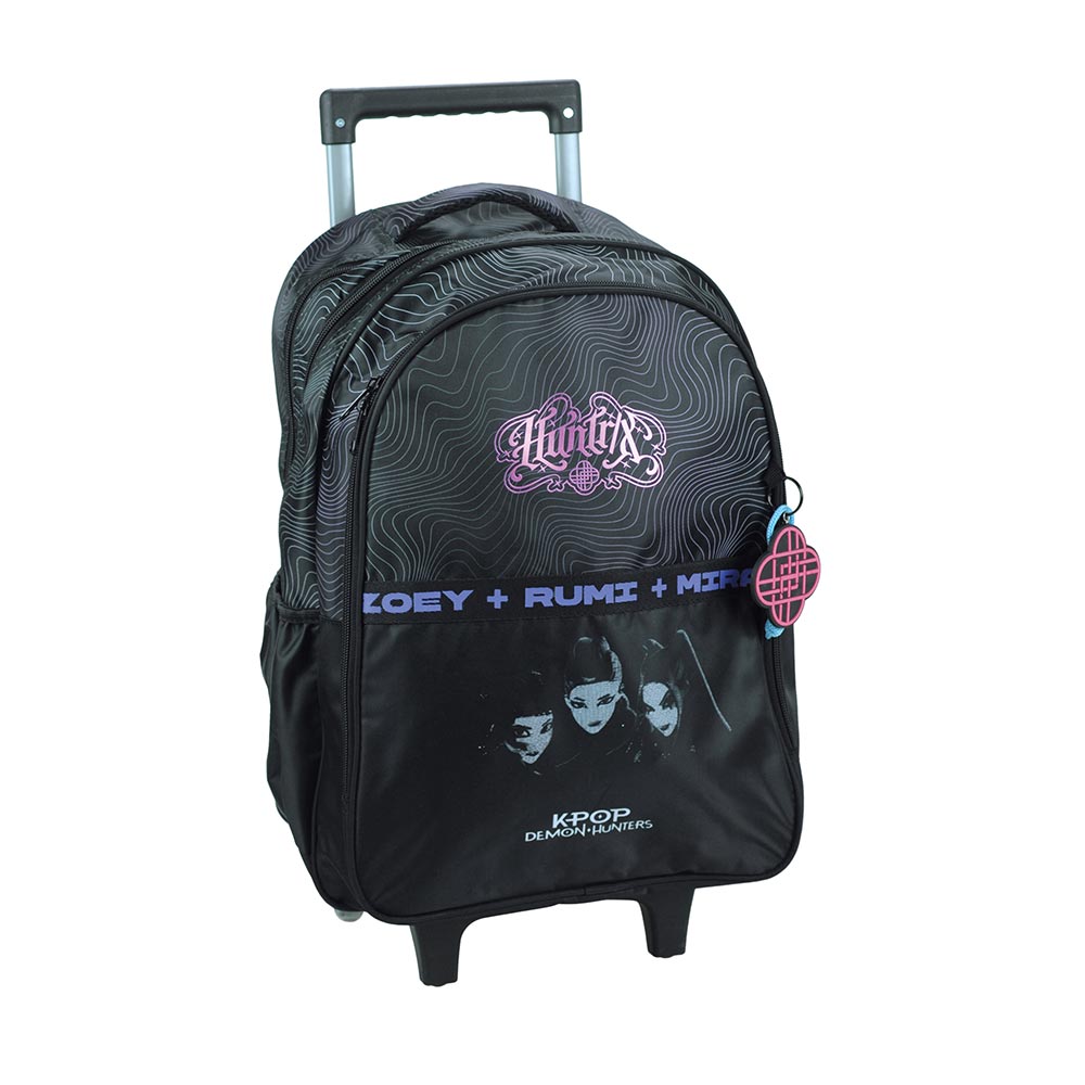 Τσάντα Τρόλεϊ Δημοτικού K-Pop Black Huntrix 364-00074 Gim - 122691