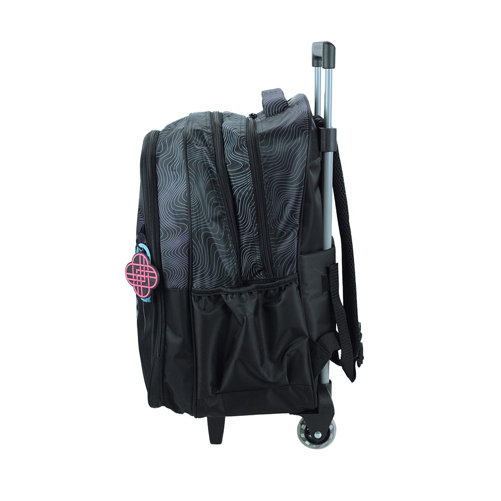 Τσάντα Τρόλεϊ Δημοτικού K-Pop Black Huntrix 364-00074 Gim - 2