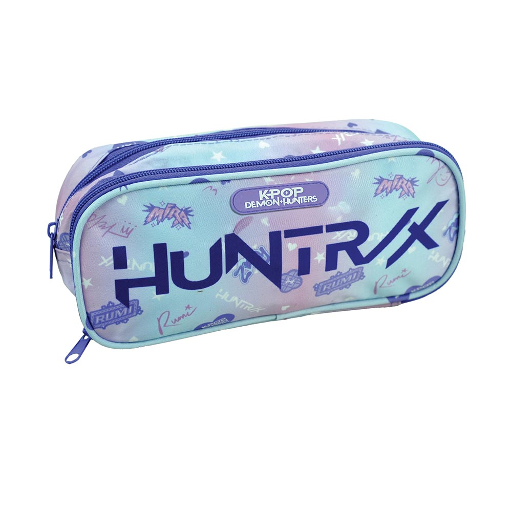 Κασετίνα Βαρελάκι Οβάλ Purple Demon Hunters 364-02144 Gim - 122477
