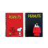 Τετράδιο Α4 Σπιράλ 3Θ 105Φ Snoopy Peanuts Black + Red 365-10439 Back Me Up - 0