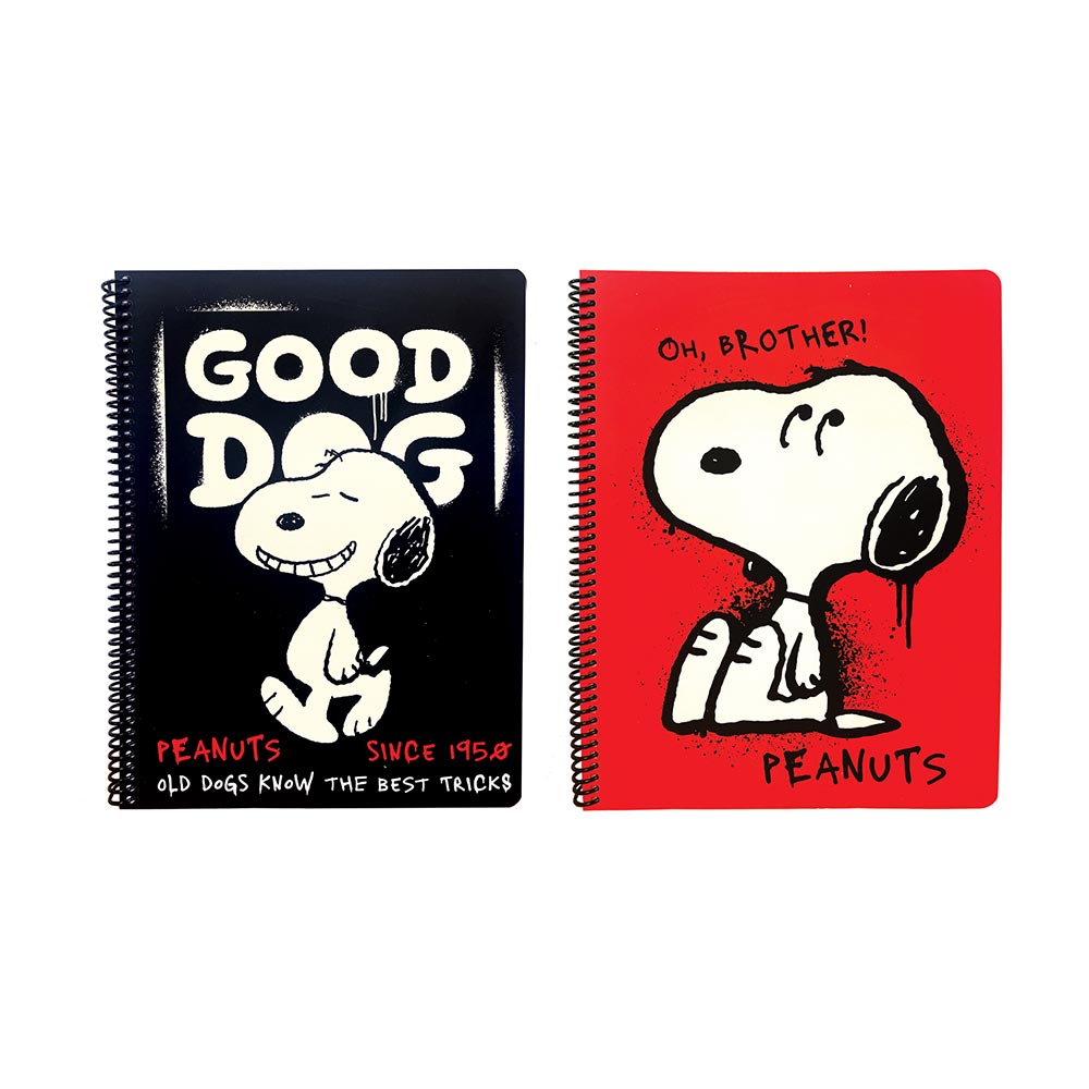 Τετράδιο Α4 Σπιράλ 2Θ Snoopy Peanuts Good Dog - Art Rebel 365-10440 Back Me Up - 121577