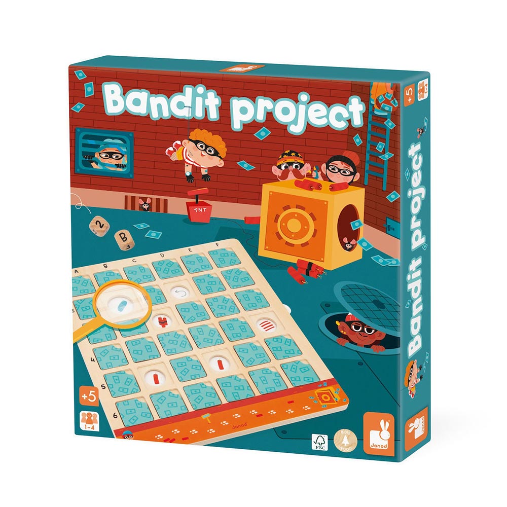 Επιτραπέζιο Παιχνίδι Bandit Project J05087 Jaonod - 69166