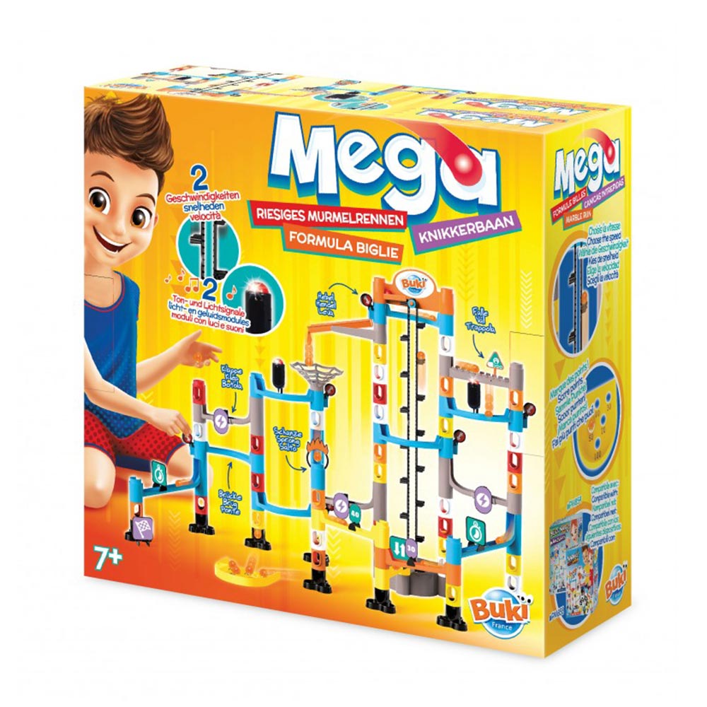 Κατασκευαστικό Παιχνίδι Mega Marble Runs PM852 Buki France - 90618