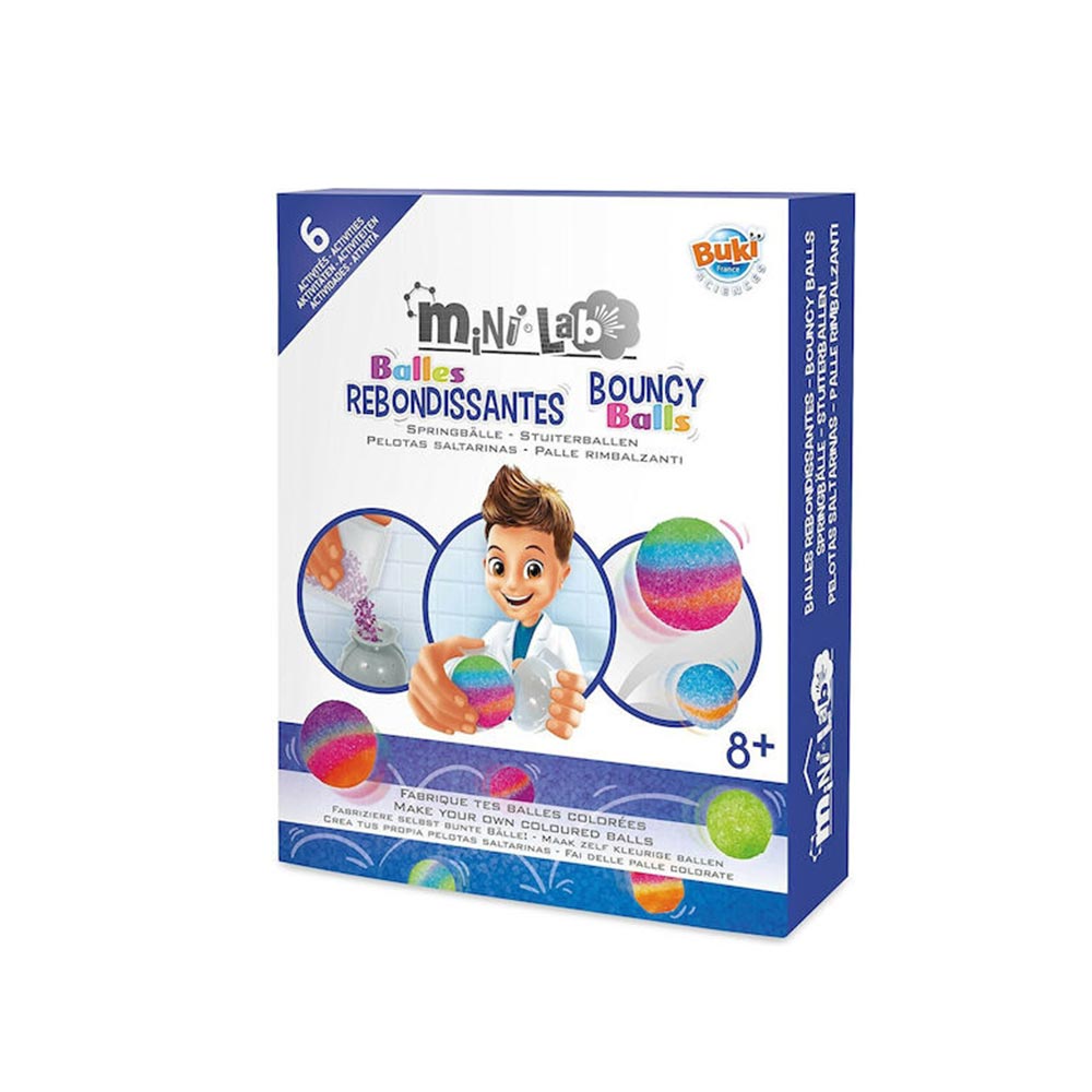 Εκπαιδευτικό Παιχνίδι Mini Lab - Bouncy Balls BUK3009  Buki France - 119687