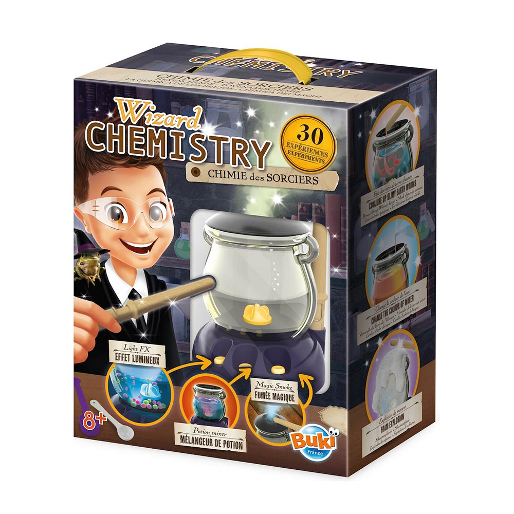 Εκπαιδευτικό Παιχνίδι Chemistry Wizard με 30 Πειράματα BK8366 Buki France - 83788