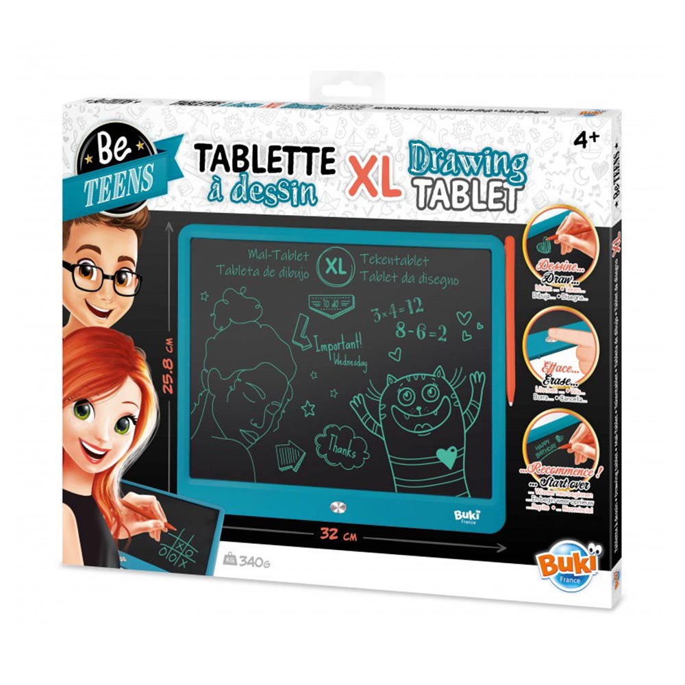 Εκπαιδευτικό Ηλεκτρονικό Drawing Tablet XL Be Teens BKTD002 Buki France - 84058